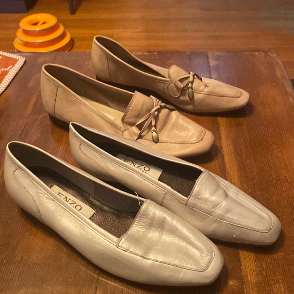 2 pair of Enzo Angiolini flats
